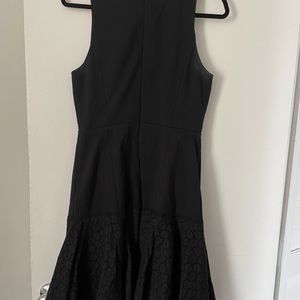 JCrew: black eyelet dress. Gently worn. Size: 6
